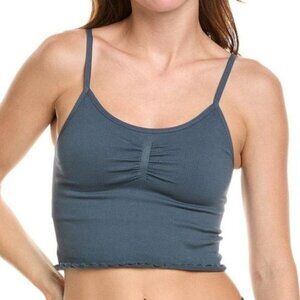 SPIRITUAL GANGSTER Hart Seamless Crop Tank Deep Sea Blue M/L VGUC